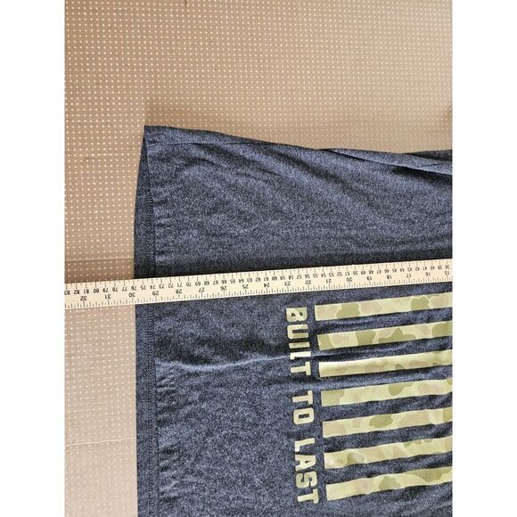 Carhartt T-Shirt Mens Sz L Camouflage American Flag Built To Last USA MADE - Picture 3 of 6